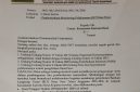 Foto: Surat Monitoring LSM Kane Malut 