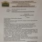 Foto: Surat Monitoring LSM Kane Malut 